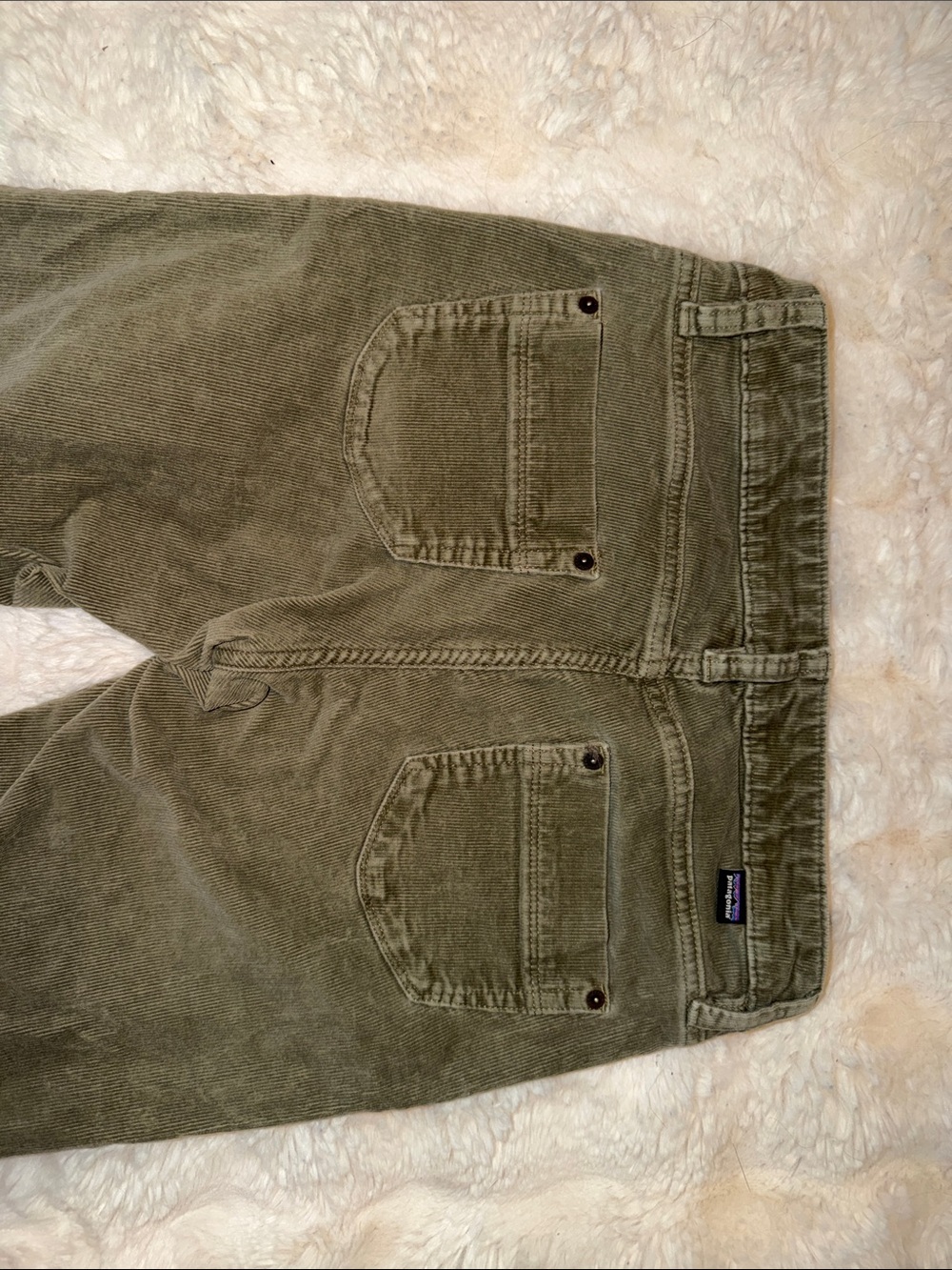 Patagonia Olive Skinny Corduroy Jeans - Picture 7 of 7